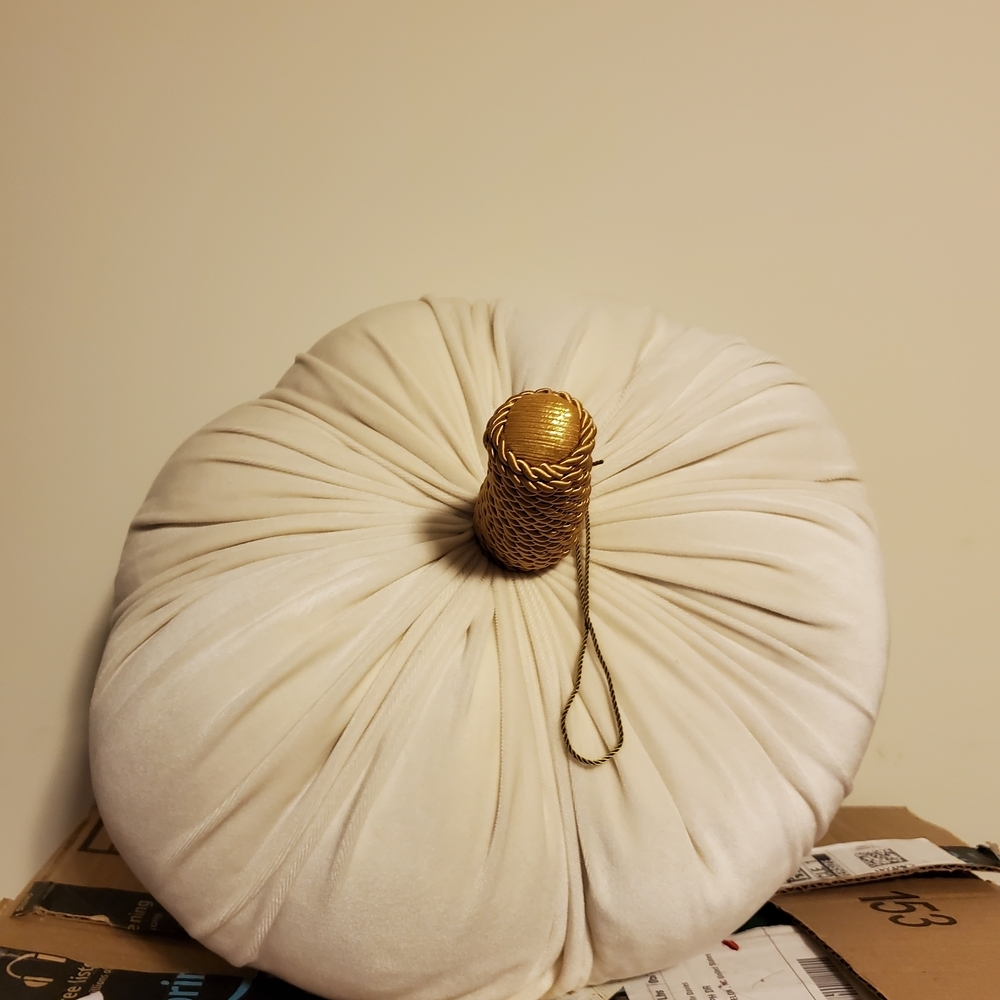 Threshold Velvet Pumpkin Decor - Picture 2 of 5